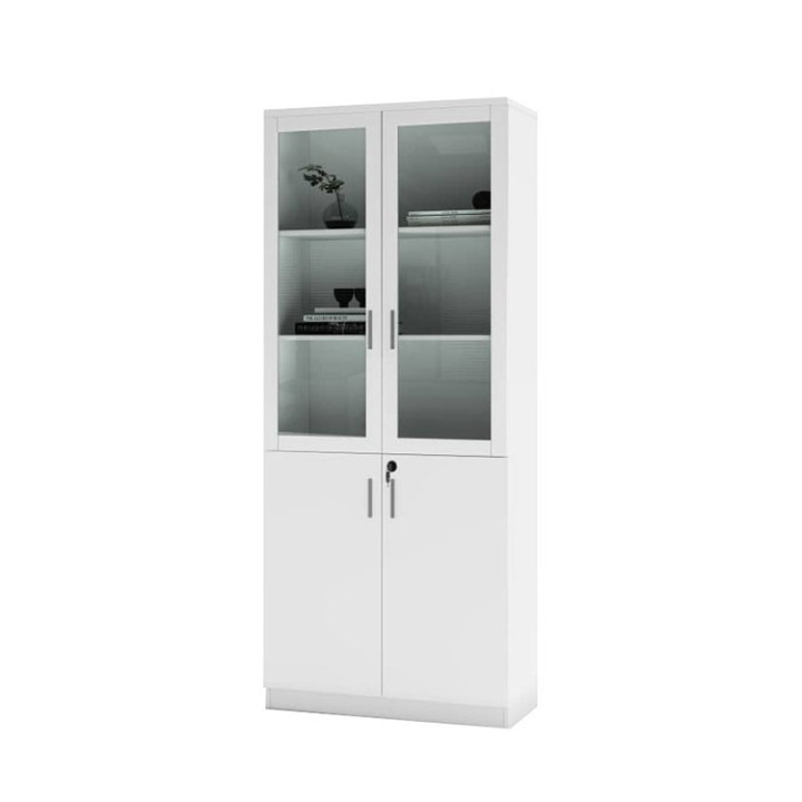 Model D305-WT - Glass Door Cabinet
