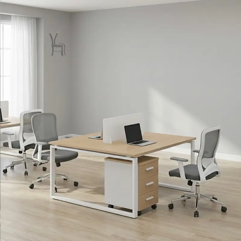 Model WS-2P-OAK  - Color OAK + White