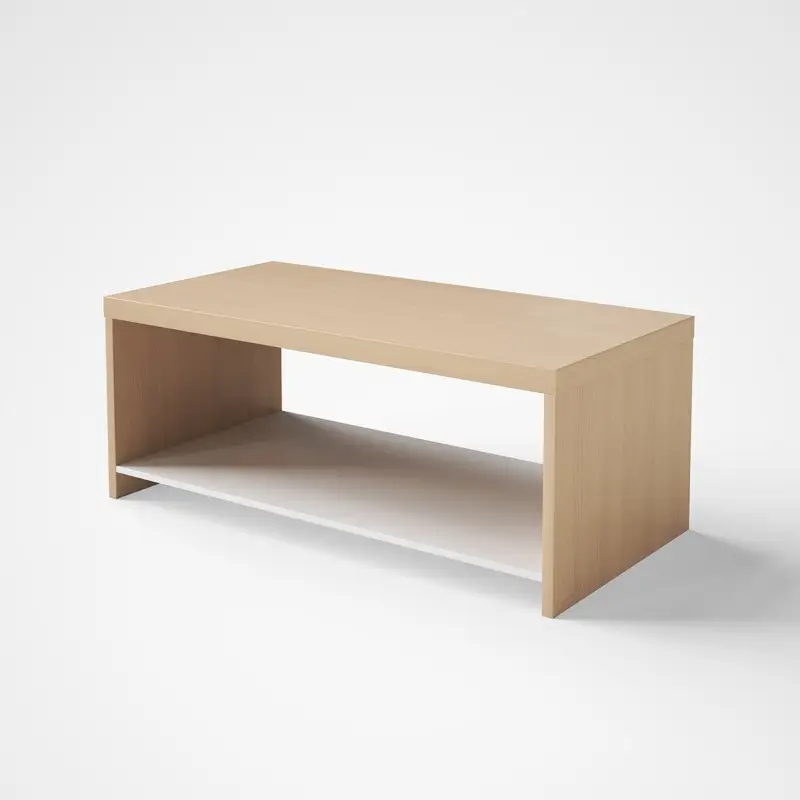 Model CT120-OAK - Coffee table