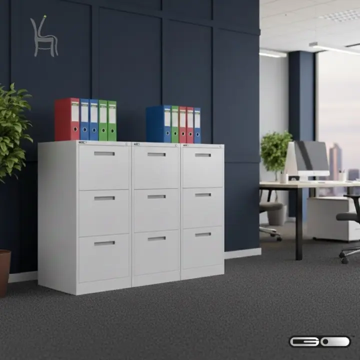 Model GO-VFC-4D (FYD-K003) -  GO VERTICAL FILING CABINET 4 DRAWER