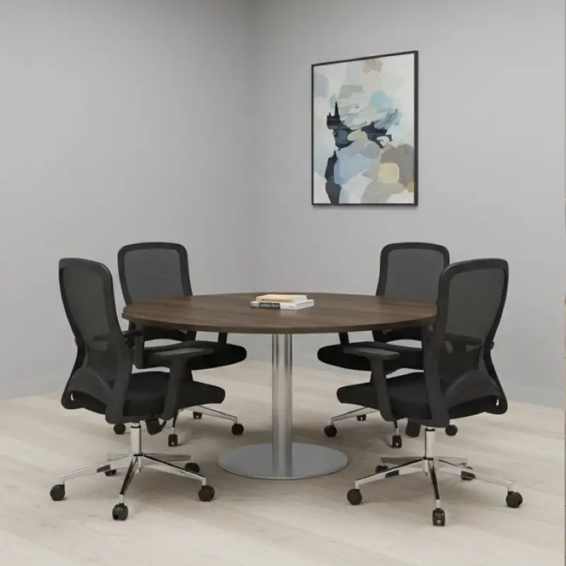 Model RT-MT-120-OAK Round Table